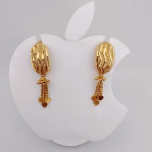 22k Gold Plane Hanging Ledies Earring
