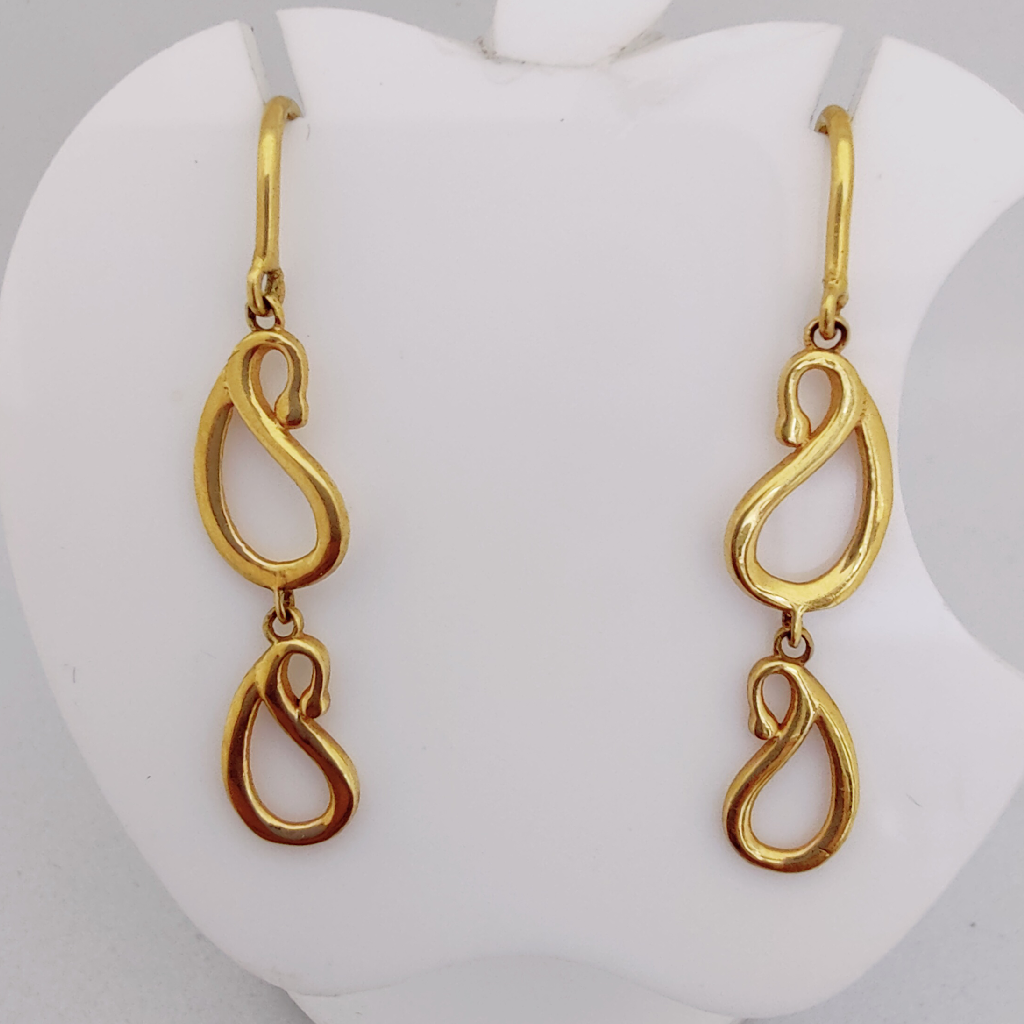 22k Gold Exclusive Mengo Design Ledies Earring