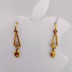 22k Gold Exclusive Hanging Earring