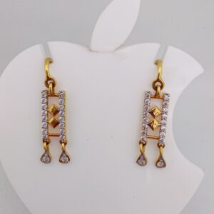 22k Gold Exclusive Hanging Latkan Earring