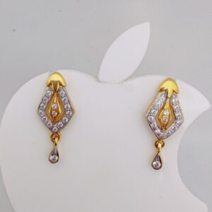 22k Gold Exclusive Ovel Shape Earring