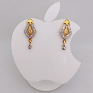22k Gold Exclusive Ovel Shape Earring