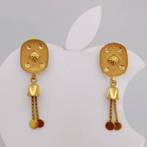 20k Gold Plane Exclusive Hanging  Ledies Earring