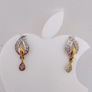 22k Gold Exclusive Hanging Diamond Earring