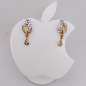 22k Gold Exclusive Hanging Diamond Earring