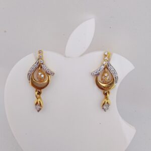 22k Gold Brilliant Ledies Earring