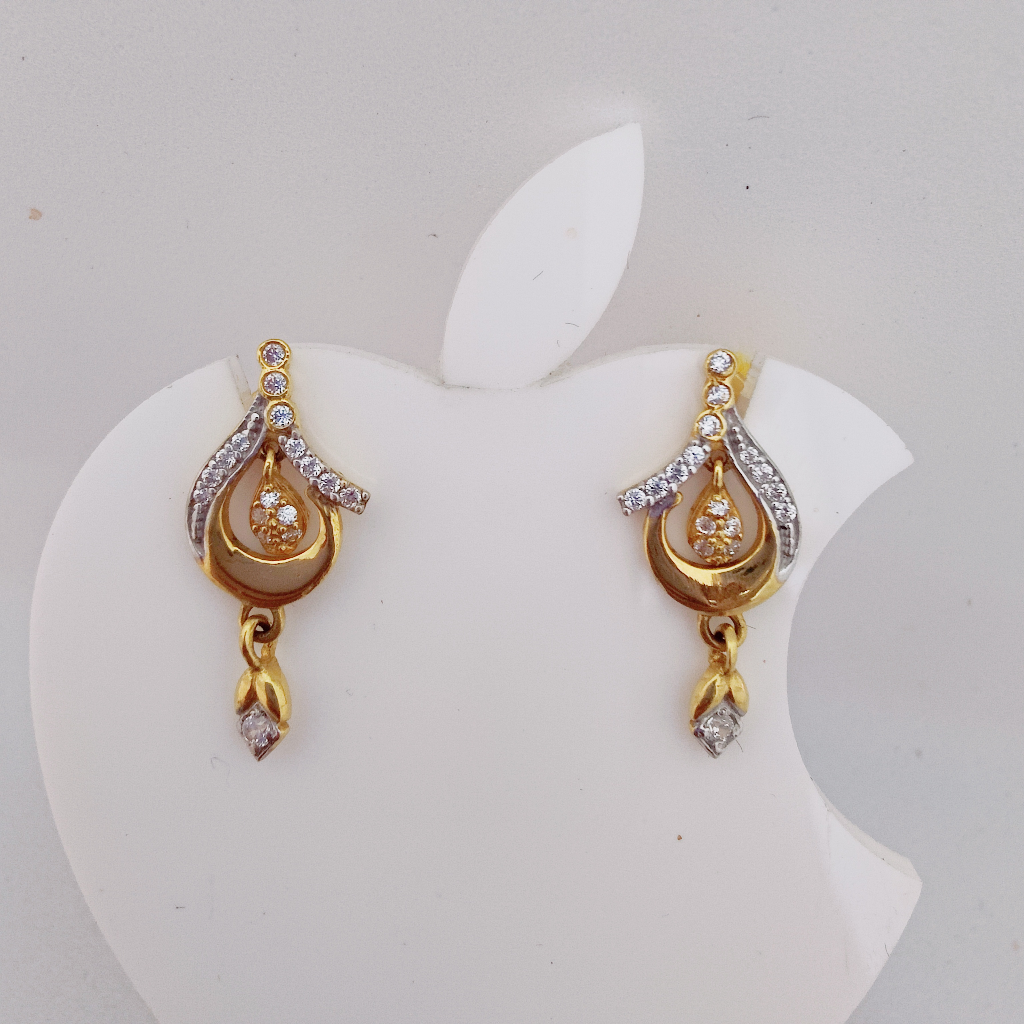 22k Gold Brilliant Ledies Earring
