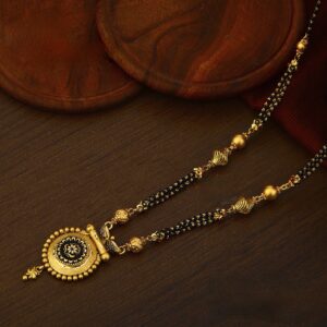 916 Gold Antique Jadtar Mangalsutra
