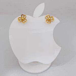 22k Gold Exclusive Flower Design Earring