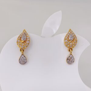 22k gold exclusive hanging ladies earring