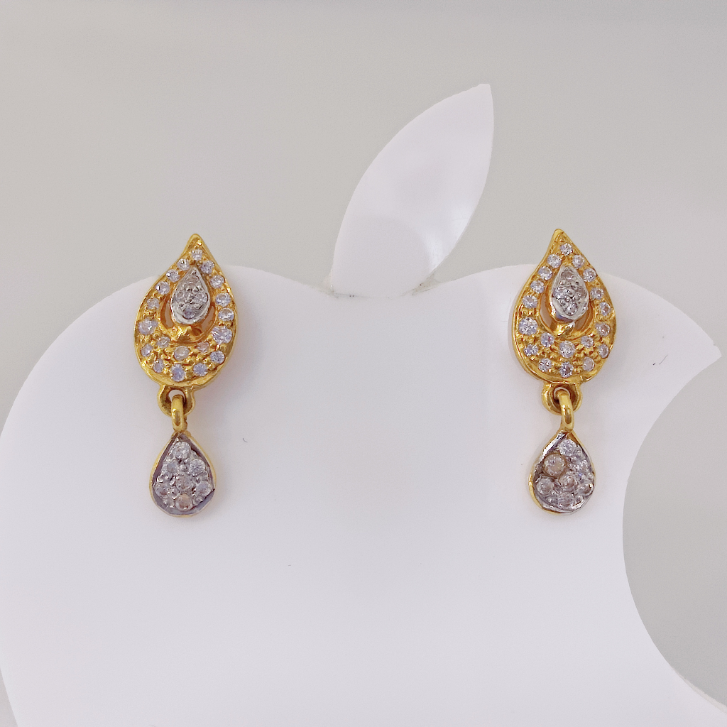 22k gold exclusive hanging ladies earring