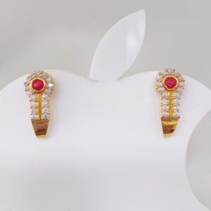22k gold exclusive diamond ladies earring