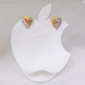 18k Gold Exclusive Ovel Shape Earring