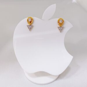 22k gold exclusive stone ladies earring