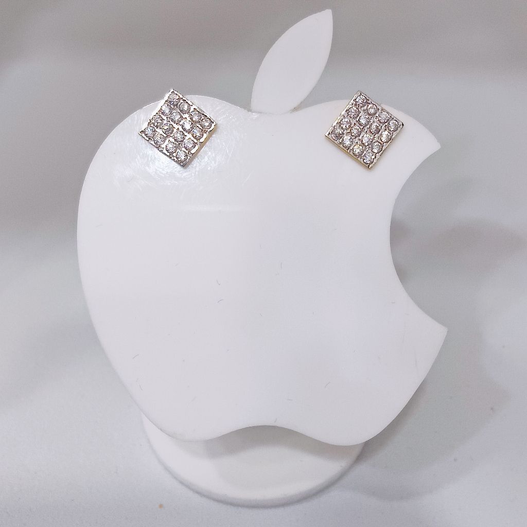 18k Gold Exclusive stone ladies earring