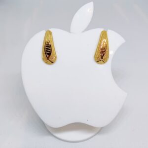 22k gold plain exclusive ladies earring