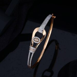 22k Gold Exclusive Dimond Sitting Ledies Bracelet