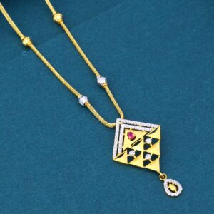 22k Gold Exclusive Mat Finish Necklace Set