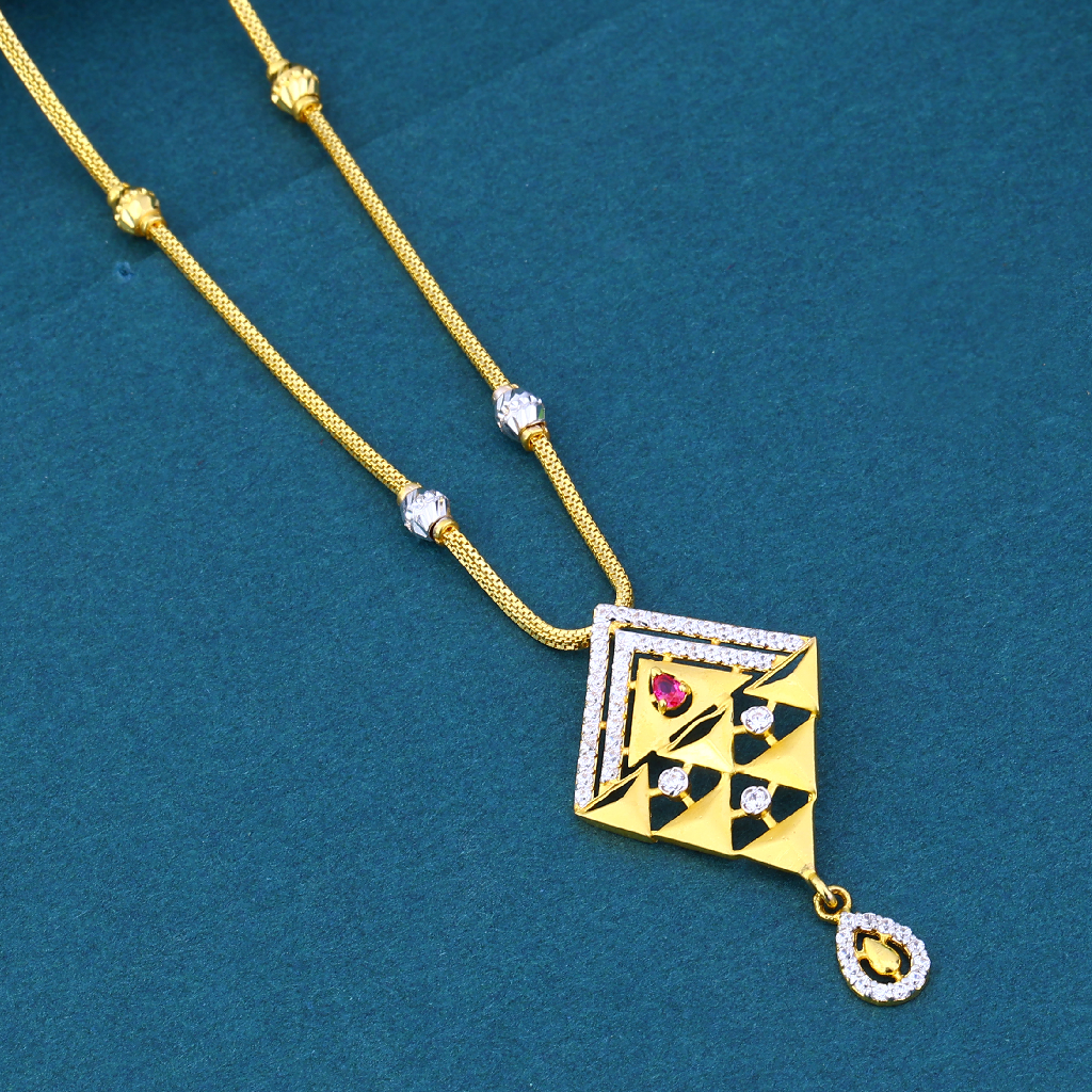 22k Gold Exclusive Mat Finish Necklace Set