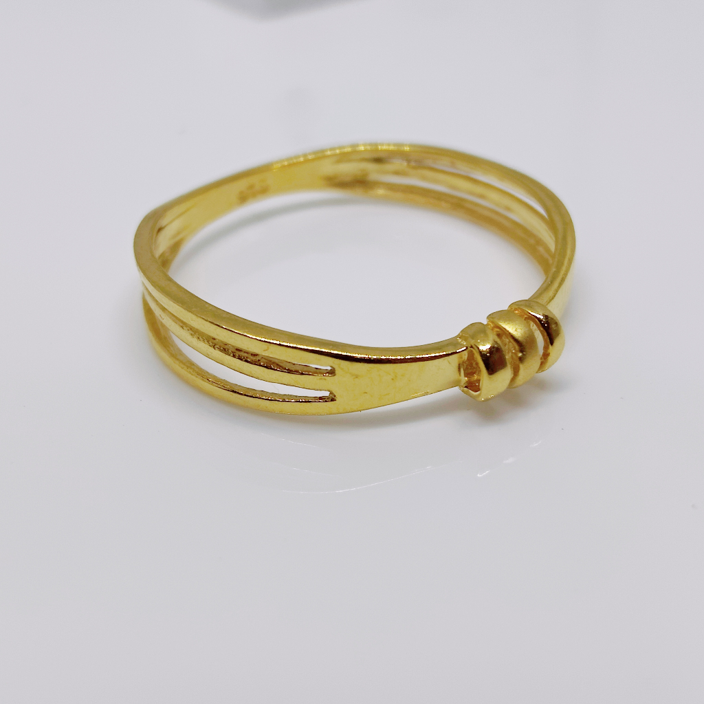 22k Gold Plain Antique Ladies Ring
