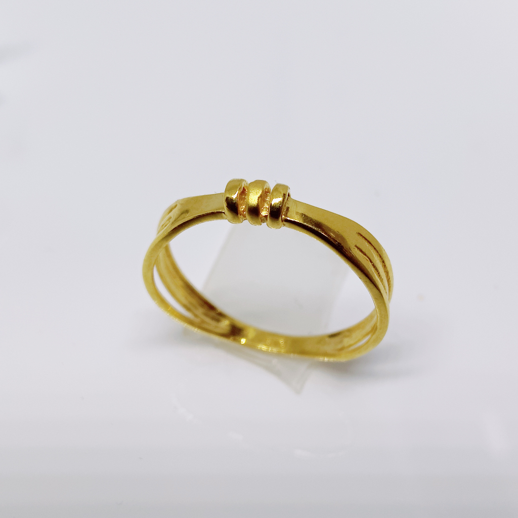 22k Gold Plain Antique Ladies Ring