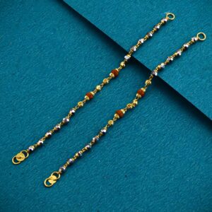 22K 916 Gold Fancy Rudraksha Kids Najariya