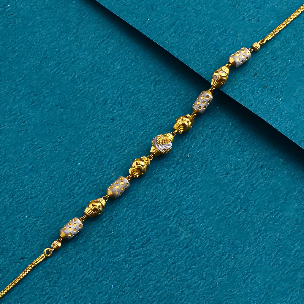 22K Gold Fancy Round Ball Ledies Design