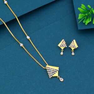 22k Gold Fancy Diamond Dokiya