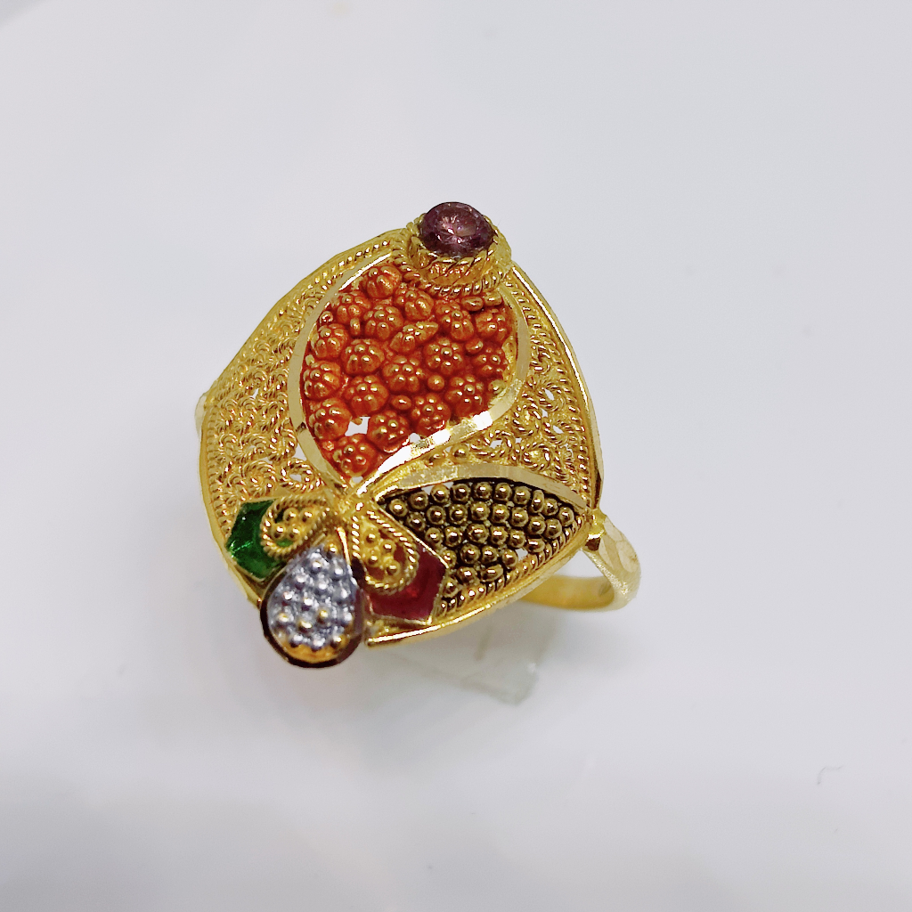 916 gold exclusive ladies ring