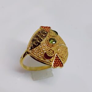 22k gold exclusive kalkatti ladies ring