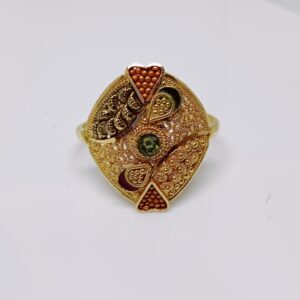22k gold exclusive kalkatti ladies ring