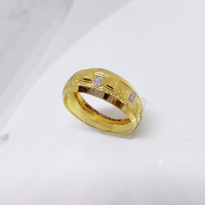 22k gold plain Fancy ring