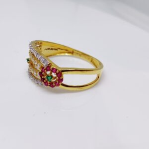 22k gold Cooler diamond fancy ring