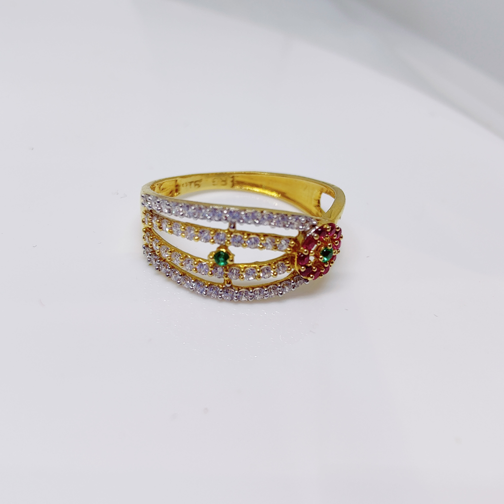 22k gold Cooler diamond fancy ring