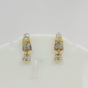 22k gold Cocktail Design CZ tops