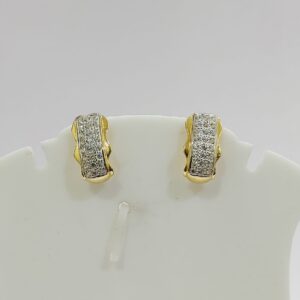 916 gold Plain Attractive CZ tops