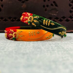 916 Gold Fancy Ras Chudi
