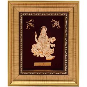 24k gold leaf saraswatiji gifteble frame