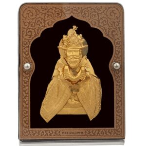 24k gold leaf jhulela frame