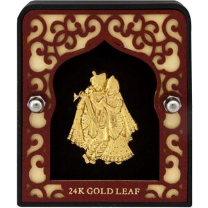 999 gold left radha krishn frame