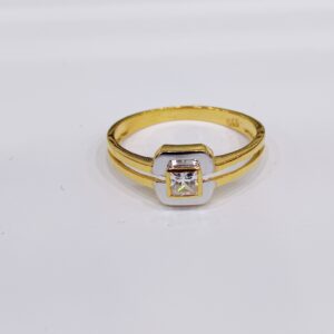 916 Gold soliter exclusive casting ring