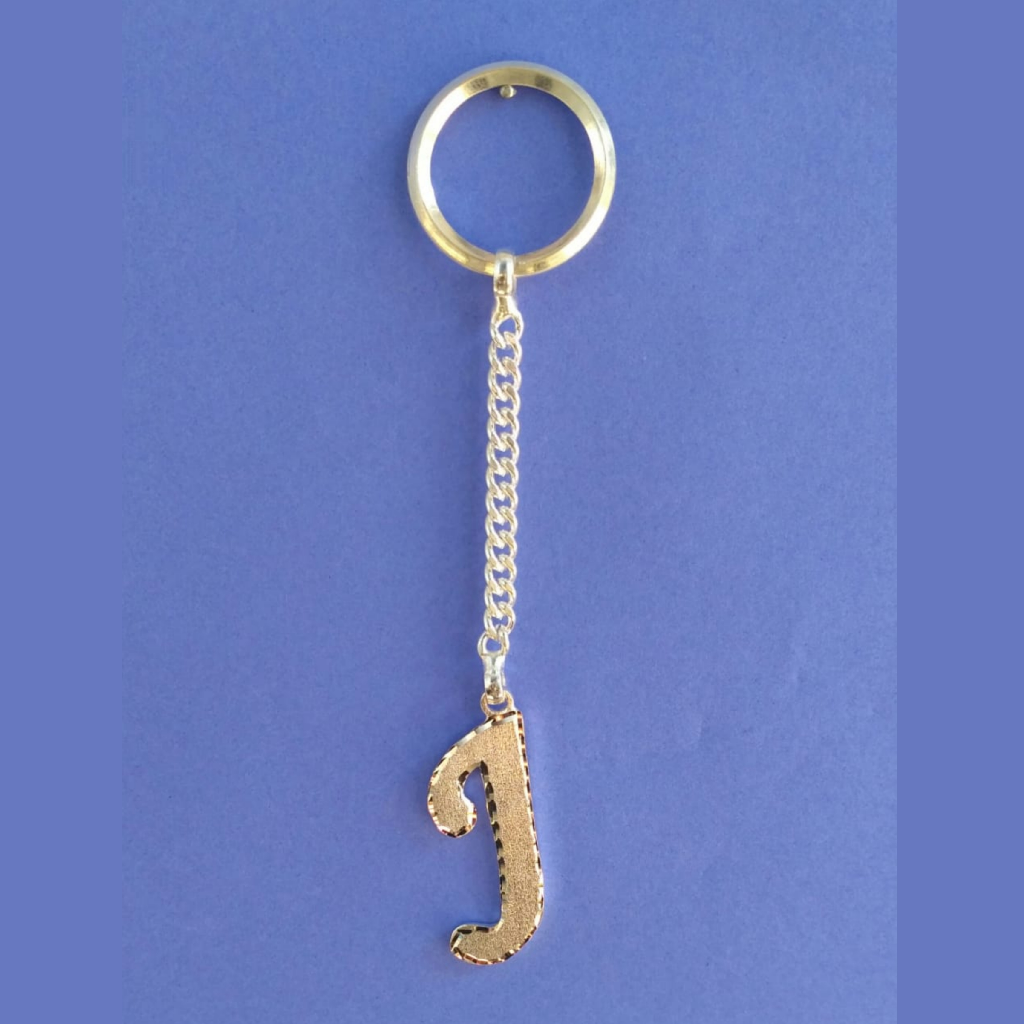 800 silver J alphabet key kitchen