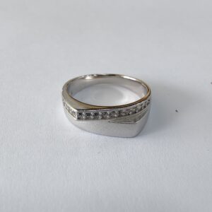925 sterling silver ladies ring matte finish concept