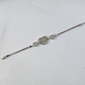 92.5 sterling silver love ladies bracelet