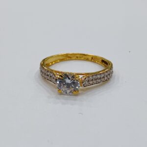 916 GOLD LADIES RING
