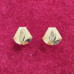 18k gold plain tops