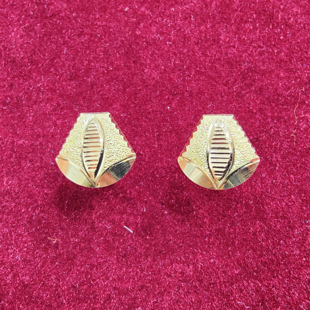 18k gold plain tops