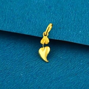 22K 916 gold mango shape pendant