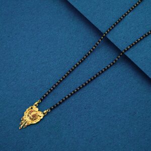 22K 916 NICE SINGAL LINE LIGHT WEIGHT MANGALSUTRA