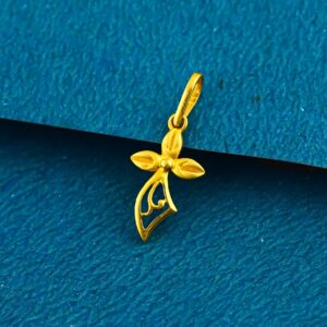 22K 916 gold flower design pendants
